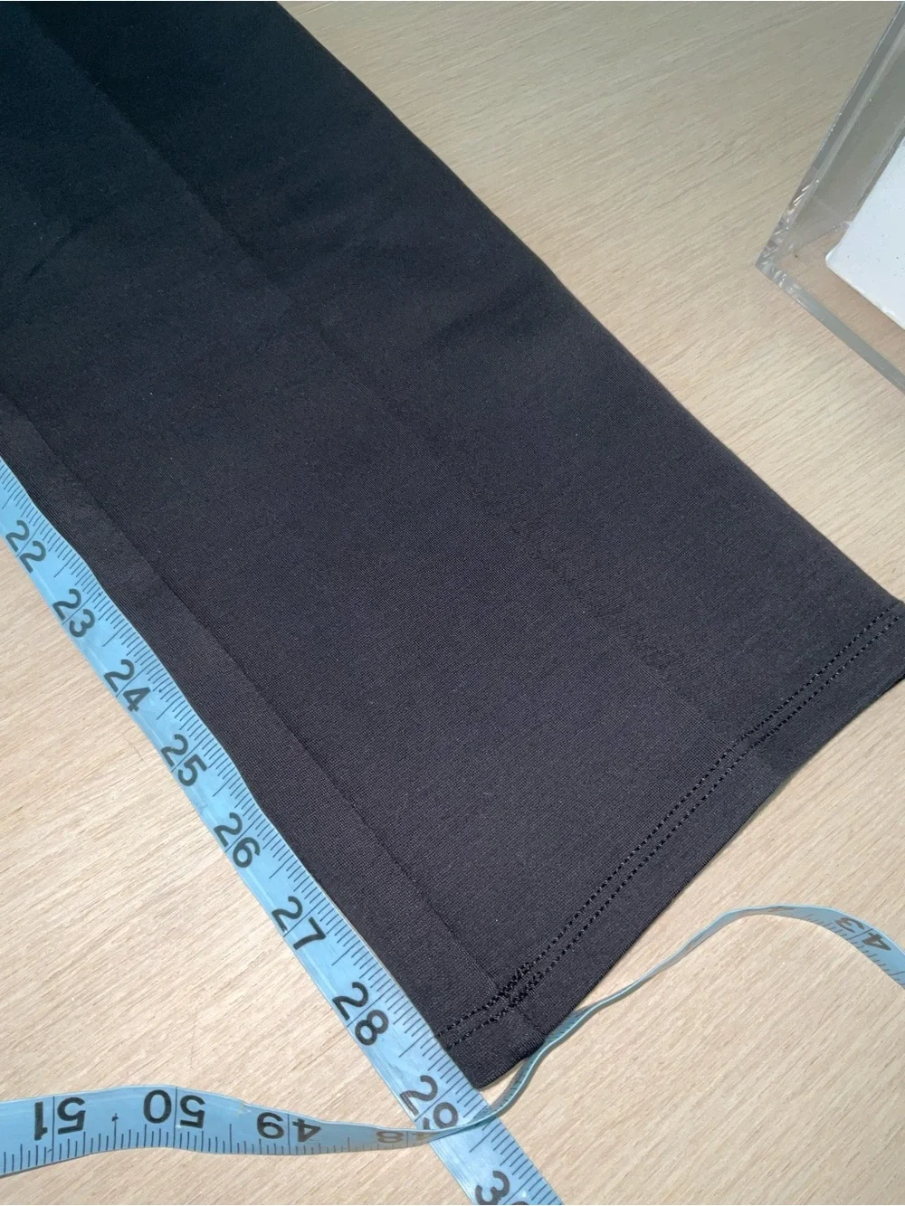 Soft Surroundings Black Straight-Leg Pants